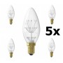 Calex, CALEX Pearl 20 LED Lamp E14 70lm 240V 1W 1800K Extra Warm White, E14 LED, CA-1301004500-CB