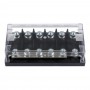 Portafusibles Victron de 6 vías para fusible MEGA con barra colectora CIP050060000