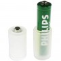 Oem, AAA to AA Battery Converter Adapter 12 Pieces, Battery accessories, AL252