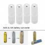 Oem, AAA to AA Battery Converter Adapter 12 Pieces, Battery accessories, AL252