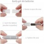 Oem, AAA to AA Battery Converter Adapter 12 Pieces, Battery accessories, AL252