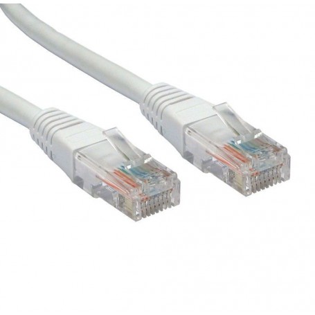 Belcom, Belcom Cat5e gemonteerde RJ45 comm. kabel - 10m, Bekabeling en connectoren, SE006