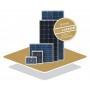 LUXOR, Luxor SoloLine LX-100M 12V 100W (125x125mm) Mono Solar Panel, Solar panels, N-081643
