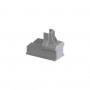 ESDEC ClickFit EVO - Capac de capăt șină de montare gri ESD-1008060