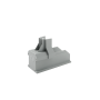 ESDEC - ESDEC ClickFit EVO - Mounting Rail End Cap Gray - Solar Mounting Material - SE062
