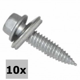 ESDEC, ESDEC șurub autofiletant 6.0x25mm SW10 HEX/T30 (1008085) 10 buc., Material de montaj solar, SE092