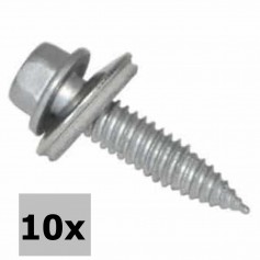 ESDEC, ESDEC Self tapping screw 6.0x25mm SW10 HEX/T30 (1008085) 10 pieces, Solar Mounting Material, SE092