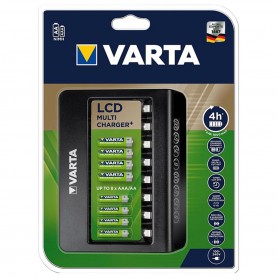 Varta, Varta 4h LCD Multi Charger for NiMH AAA and AA cylindrical cells, Battery chargers, BS508