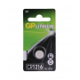 GP, GP CR1216 3V button cell lithium battery, Button cells, BS513-CR1216-CB