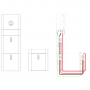 KSTAR - KSTAR 10-20kW H3-H5 Aansluitkabels batterijen en Top Cover - Accu Kabels - 10-20KW-CABLE