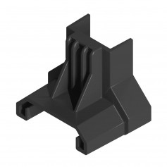 ESDEC ClickFit EVO - End Clamp Support Black ESD-1008065-B