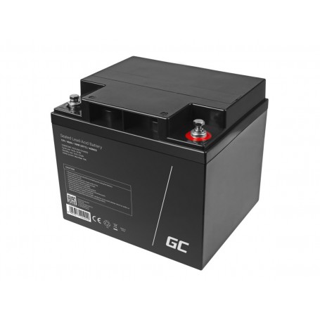 Green Cell, GREEN CELL 12V 40Ah VRLA AGM Batterie mit B4 Terminal, Blei-Säure (AGM und Gel) batterien, GC354-AGM22