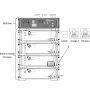 FOX ESS - FOX HV BMS-V2 pentru 2x până la 8x baterii FOX FE-HV2600-V2 52V 2.6kWh - Monitor baterii - SE207