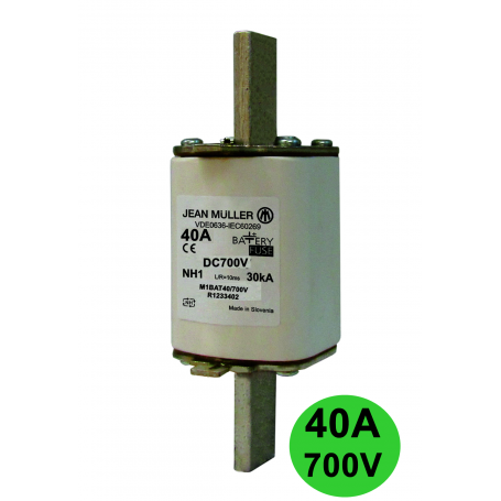 JEAN MÜLLER, NH Fuse-link HV 40A / 50A pentru Keto 1, Siguranțe și șine, SE008-CB
