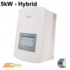 SOLIS 5kW Hybride 5G S5-EH1P (One phase) Energy Storage Inverter (incl. 3-phase meter)