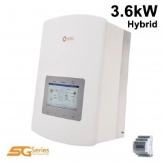 SOLIS, SOLIS 3.6kW Hybride 5G S5-EH1P (One phase) Energy Storage Inverter (incl. 3-phase meter), Hybrid Inverters, SE216