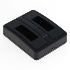 OTB - Dual USB Charger compatible with Panasonic DMW-BCM13 - Panasonic photo-video chargers - ON6329