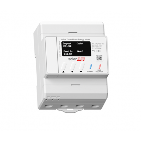 SolarEdge - Contatore di energia in linea SolarEdge con Energy-Net, 1PH/3PH 230/400V, 65A -  - SL814