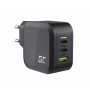 Green Cell - GREEN CELL 65W 2x USB-C PD 1x USB QC 3.0 PowerGaN - Ac charger - GC370-CB