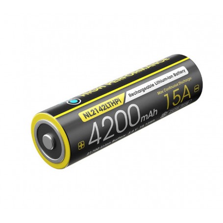 NITECORE - Nitecore NL2142LTHPi 4200mAh 15A 21700 specially for Cold Weather Low Temperature - Other formats - MF020