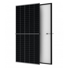 Trina Solar 505W Vertex-S Triple Cut PERC Mono Solar Module - Black Frame/White Backsheet