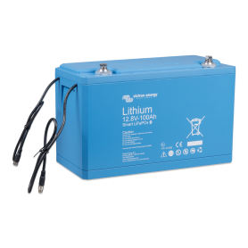 Victron energy, Batería Victron Smart 12.8V/100Ah LiFePO4 con inserto M8 BAT512110610, Batería de LiFePO4, SL113