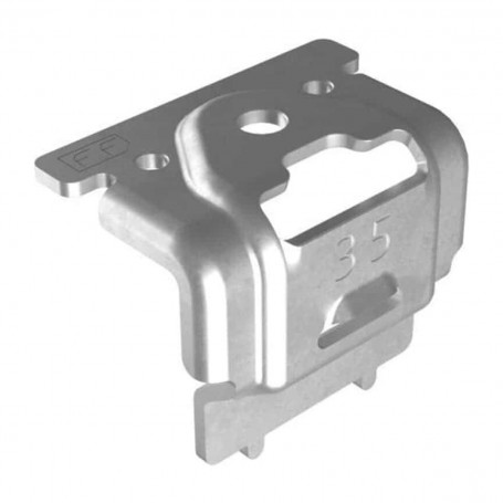 ESDEC - ESDEC Abrazadera Extremo FlatFix 35mm Gris ESD-1004335 - Material de montaje solar - SE325