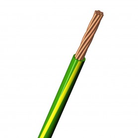Elettro Brescia, Earth Cable - 6.0mm - (per meter), Cabling and connectors, SL223-1M