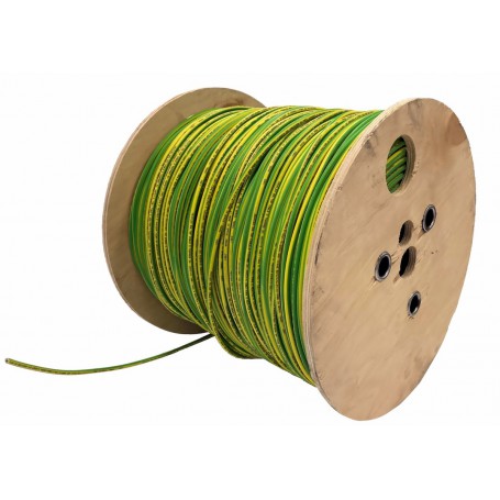 Elettro Brescia - Cable de tierra - 6,0 mm - Bobina de 500 metros -  - SL223-500M