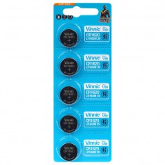 Vinnic CR1620 lithium button cell battery