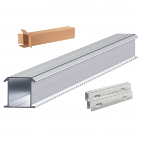 ESDEC, ESDEC 4.64 (3x 1,55m) + 2x railkoppeling ClickFit EVO montagerailset, Solar Montagemateriaal, SE065-4.6-PACK