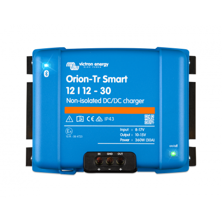 Victron energy - Victron Orion-Tr Smart 12/12V-30A 360W DC-DC lader niet-geïsoleerd IP43 - Victron Orion - SL311