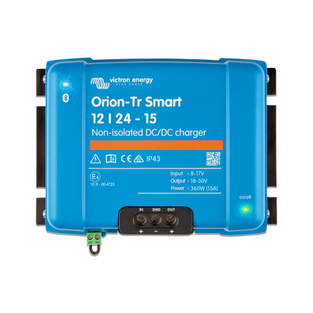 Victron energy - Victron Orion-Tr Smart 12/24V-15A 360W DC-DC lader niet-geïsoleerd IP43 - Victron Orion - SL312