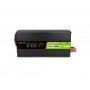 Green Cell - GREEN CELL Smart LCD 500W 12V DC la 230V AC cu USB QC3.0 Invertor de baterie - Sinusoid pur - Invertoare de bate...