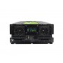 Green Cell - GREEN CELL Smart LCD 2000W 12V DC la 230V AC cu USB QC3.0 Invertor de baterie - Sinusoid pur - Invertoare de bat...