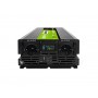 Green Cell - GREEN CELL Smart LCD 3000W 24V DC bis 230V AC mit USB QC3.0 Batteriewechselrichter reine Sinuskurve - Batterie-W...