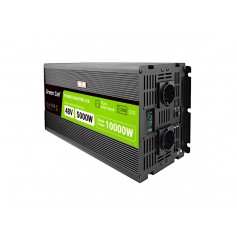 GREEN CELL Smart LCD 5000W 48V DC la 230V AC Invertor de baterie - Sinusoid pur