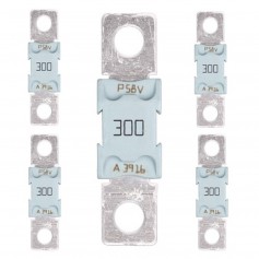 Victron energy, Victron 300A/80V MEGA-Sicherung für Hochspannungssysteme (Packung mit 5 Stück), Sicherungen und Schienen, SL402