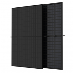 Trina Solar - Trina Solar 440W BiFacial N-type Dual Glass Transparent Mono Solar Module - Full Black - Solar panels - SL411
