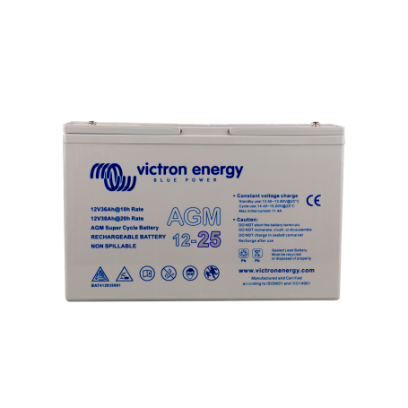 Victron energy - Batteria Victron 12V 25Ah (C20) AGM Super Cycle M5 - Battery Lead-acid  - SL430