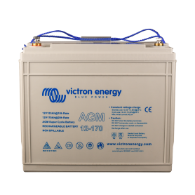 Victron energy, Batteria Victron 12V 170Ah (C20) AGM Super Cycle M8, Piombo-acido (AGM e Gel) Batterie, SL435