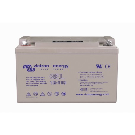 Victron energy, Victron 12V 110Ah (C20) GEL Deep Cycle-accu M8, Lood (AGM en Gel) accu's, SL439