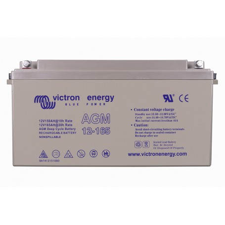 Victron energy - Baterie Victron 12V 165Ah (C20) AGM Deep Cycle M8 Insert -  - SL457