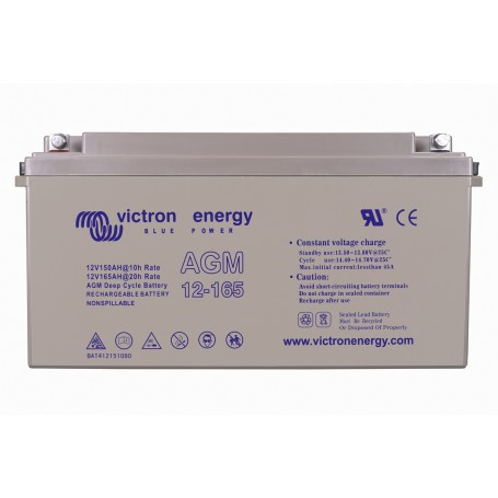 Victron energy, Victron 12V 165Ah (C20) AGM Deep Cycle Battery M8 Insert, Lead-acid (AGM and Gel) batteries, SL457