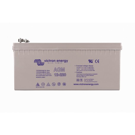 Victron energy - Baterie Victron 12V 220Ah (C20) AGM Deep Cycle M8 Insert -  - SL458
