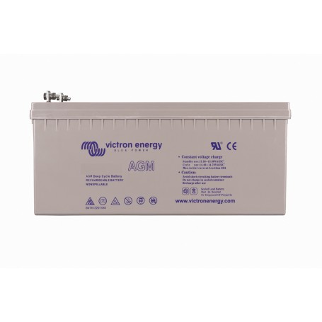 Victron energy - Victron 12V 240Ah (C20) AGM Deep Cycle Batterie M8 Insert - Batterie Blei-Säure - SL459