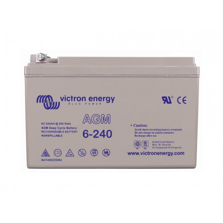 Victron energy - Baterie Victron 6V 240Ah (C20) AGM Deep Cycle M6 -  - SL444