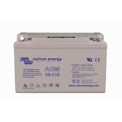 Victron energy, Victron 12V 110Ah (C20) AGM Deep Cycle-accu M8 Bolt, Lood (AGM en Gel) accu's, SL451