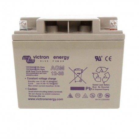 Victron energy - Victron 12V 38Ah (C20) AGM Deep Cycle-accu M6 Bolt -  - SL448