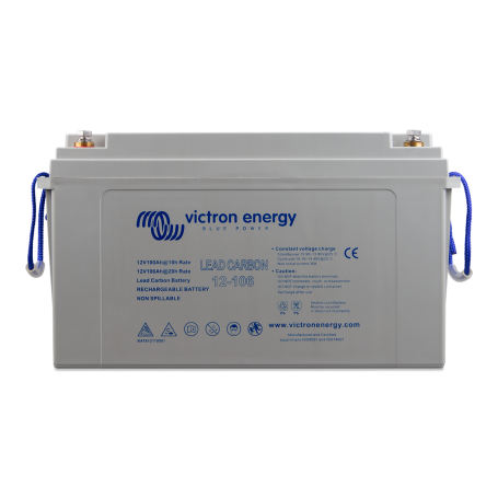 Victron energy, Victron 12V/106Ah (C20) Batterie au plomb-carbone avec insert M8, Plomb-acide (AGM et GEL) Batteries, SL463